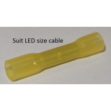 HEAT SHRINK JOINERS YELLOW- ADHESIVE LINED MINI {0.2~0.5mmsq}